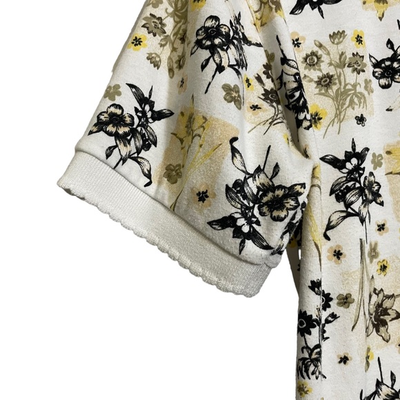 Vintage Liz Thomas Collared Floral Top‎ - Picture 7 of 7